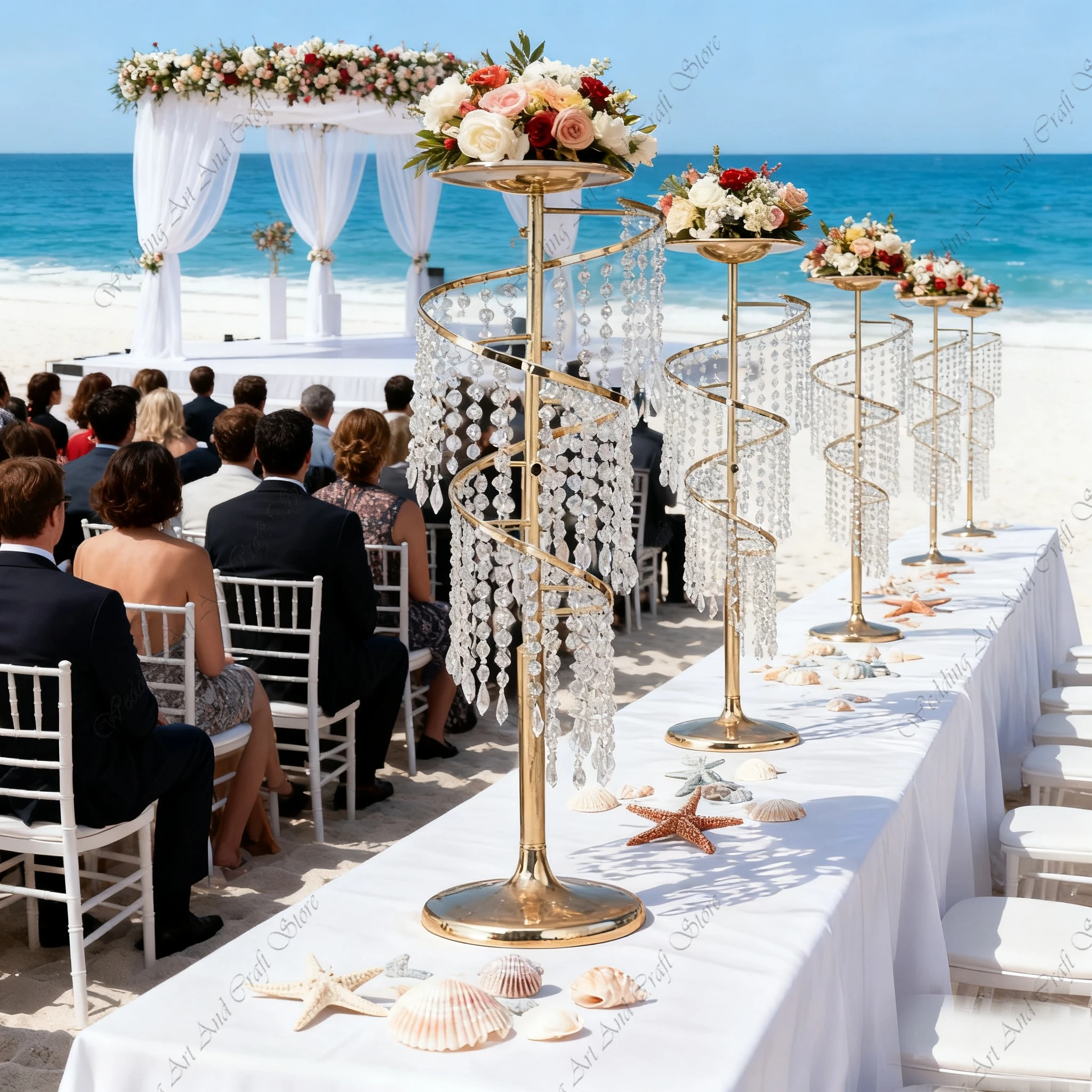 5 шт. f30, высокое свадебное украшение, сценический фон, подставка для цветов, спиральный хрустальный кулон, столешница, Золотая свеча, центральная часть ivy211
5 шт. f30, высокое свадебное украшение, сценический фон, подставка для цветов, спиральный хрустальный кулон, столешница, Золотая свеча, центральная часть ivy211