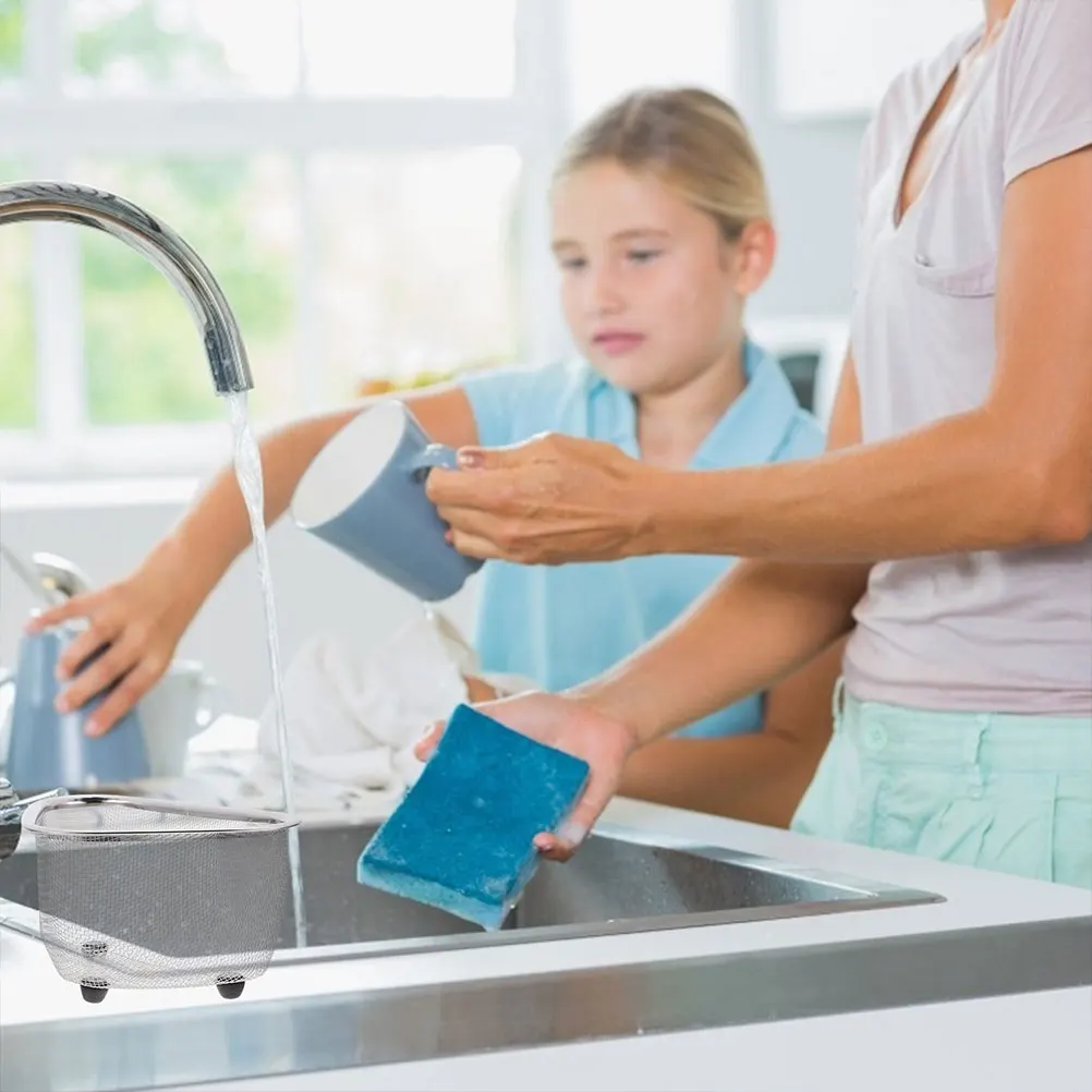 Stainless Steel Corner Basket Dish Drying Rack Sponge Holder Sink Mesh Colander Vegetable Fruit Washing Drainage Basket Kitchen
Stainless Steel Corner Basket Dish Drying Rack Sponge Holder Sink Mesh Colander Vegetable Fruit Washing Drainage Basket Kitchen
