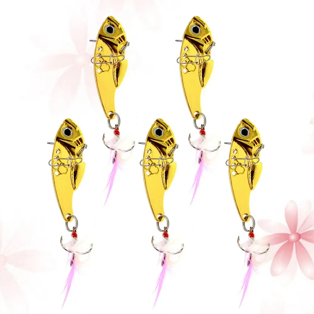 5 PCS Reusable Lure Sequin Fish-shaped Bait Sequins Fishing Baits Lifelike Simulation
5 PCS Reusable Lure Sequin Fish-shaped Bait Sequins Fishing Baits Lifelike Simulation