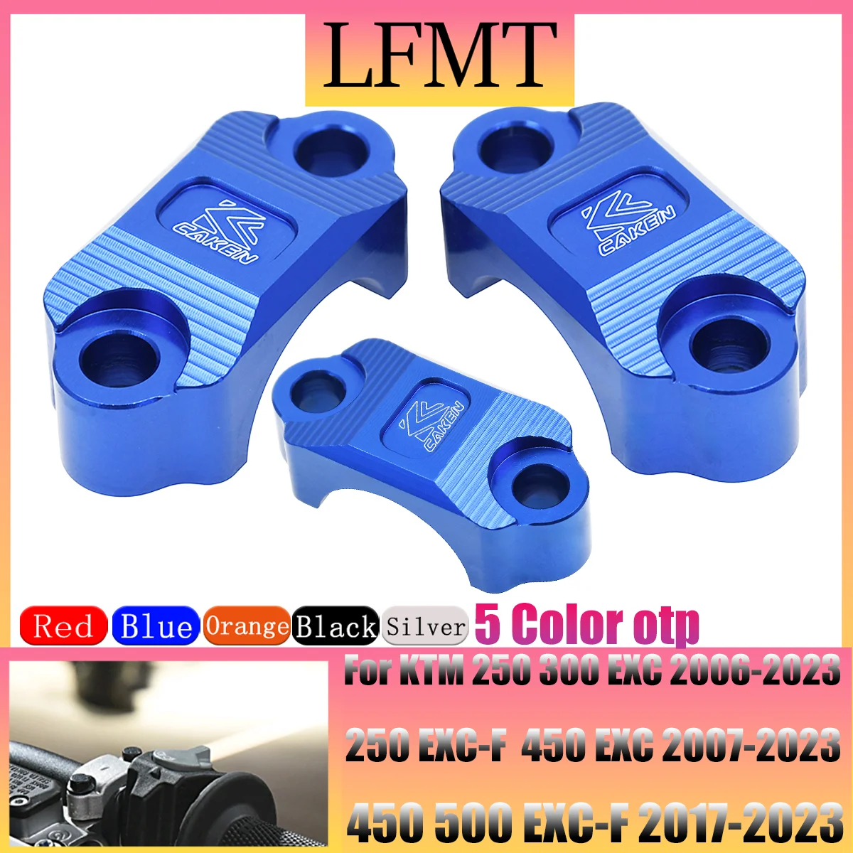 CNC Aluminium Brake Clutch Master Cylinder Clamp Cover For KTM SX65 SX85 SX 65 85 2014-2023 SXS SXSF 250 2006-2007 EXC EXCF SXF
CNC Aluminium Brake Clutch Master Cylinder Clamp Cover For KTM SX65 SX85 SX 65 85 2014-2023 SXS SXSF 250 2006-2007 EXC EXCF SXF