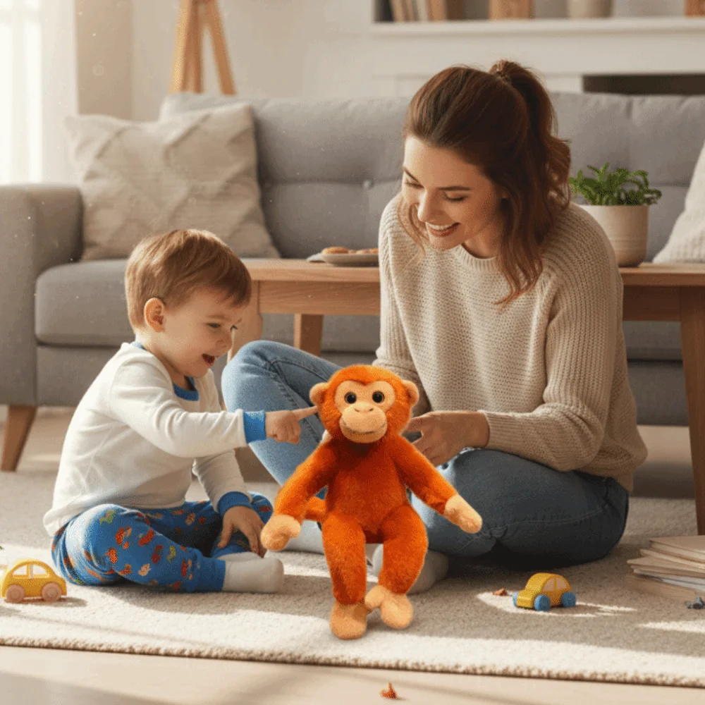 Creative Long Arm Large Monkey Stuffed Realistice Monkey Cartoon 30cm Orangutan Gift
Creative Long Arm Large Monkey Stuffed Realistice Monkey Cartoon 30cm Orangutan Gift