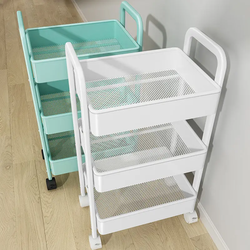 Household Folding Trolley Storage Rack Snack Rack with Wheels Floor-standing Trolley Kitchen Living Room Bathroom Storage Shelf
Household Folding Trolley Storage Rack Snack Rack with Wheels Floor-standing Trolley Kitchen Living Room Bathroom Storage Shelf