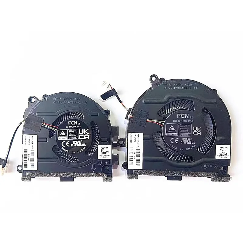 Replacement Laptop CPU GPU Cooling Fan for HP Pavilion 14-EH TPN-W154 N10439-001 N10440-001
Replacement Laptop CPU GPU Cooling Fan for HP Pavilion 14-EH TPN-W154 N10439-001 N10440-001