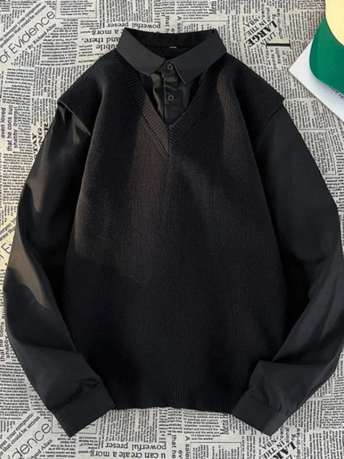 Мужской осенний свитер крупной вязки (300 петель), модный, премиум-класса, в американском студенческом стиле, с длинным рукавом и воротником...
Мужской осенний свитер крупной вязки (300 петель), модный, премиум-класса, в американском студенческом стиле, с длинным рукавом и воротником...