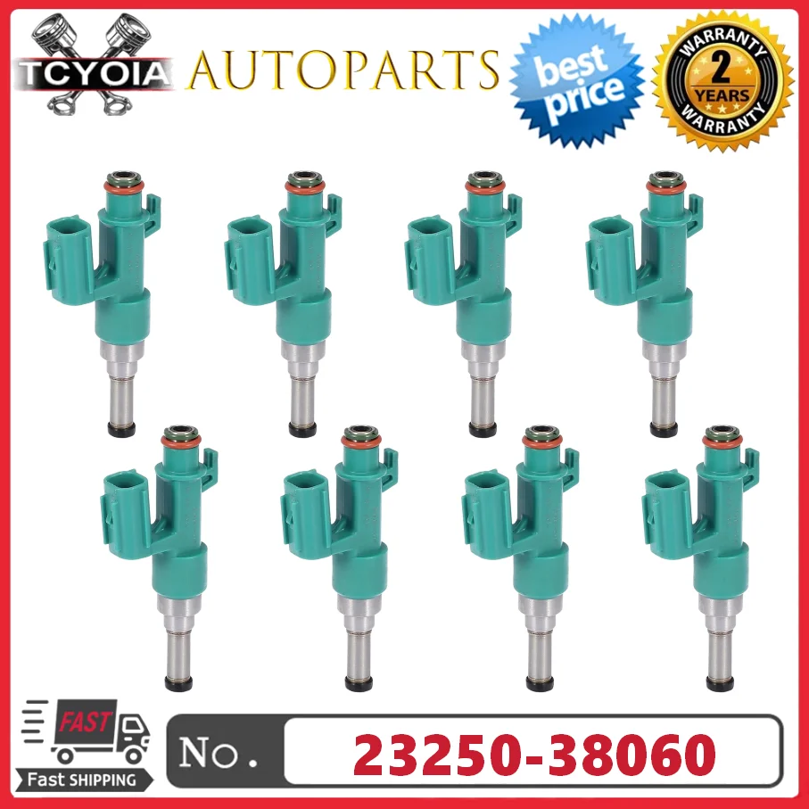 8pcs/lot Secondary Fuel Injecotors 23250-38060 23250-38050 23209-38060 23209-38050 For Lexus LS460 LS600H 2010-2016 4.6L V8
8pcs/lot Secondary Fuel Injecotors 23250-38060 23250-38050 23209-38060 23209-38050 For Lexus LS460 LS600H 2010-2016 4.6L V8