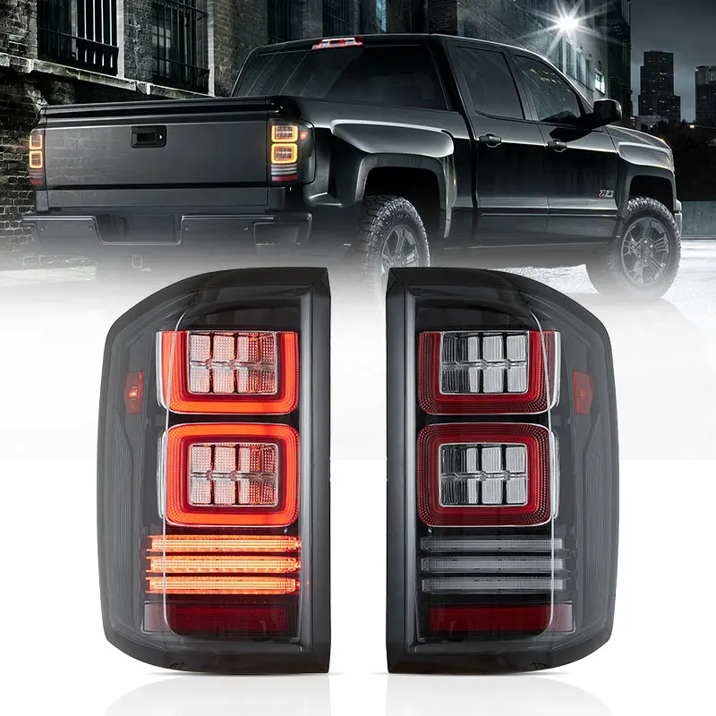 VLAND новый стиль Plug and Play светодиодные задние фонари 2014-2018 автомобильный задний фонарь для Chevrolet Silverado 1500 задние фонари
VLAND новый стиль Plug and Play светодиодные задние фонари 2014-2018 автомобильный задний фонарь для Chevrolet Silverado 1500 задние фонари