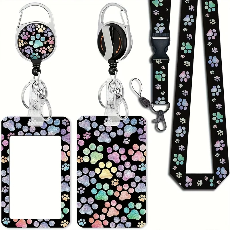 1 Set Retractable Badge Reel Lanyard Kit for Nurse Teacher, with Card Holder & Motivational Tag, Office ID Holder Set
1 Set Retractable Badge Reel Lanyard Kit for Nurse Teacher, with Card Holder & Motivational Tag, Office ID Holder Set