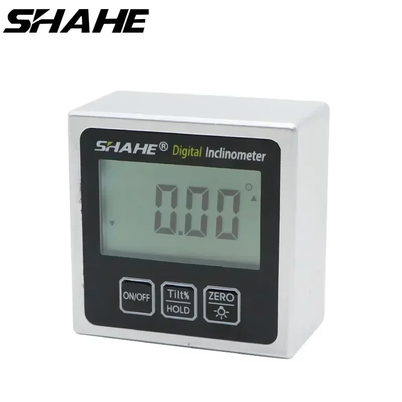 SHAHE Digital Angle Finder Gauge with Magnetic Base & Backlight, Protractor Inclinometer Angle Cube Level Tool for Woodworking
SHAHE Digital Angle Finder Gauge with Magnetic Base & Backlight, Protractor Inclinometer Angle Cube Level Tool for Woodworking