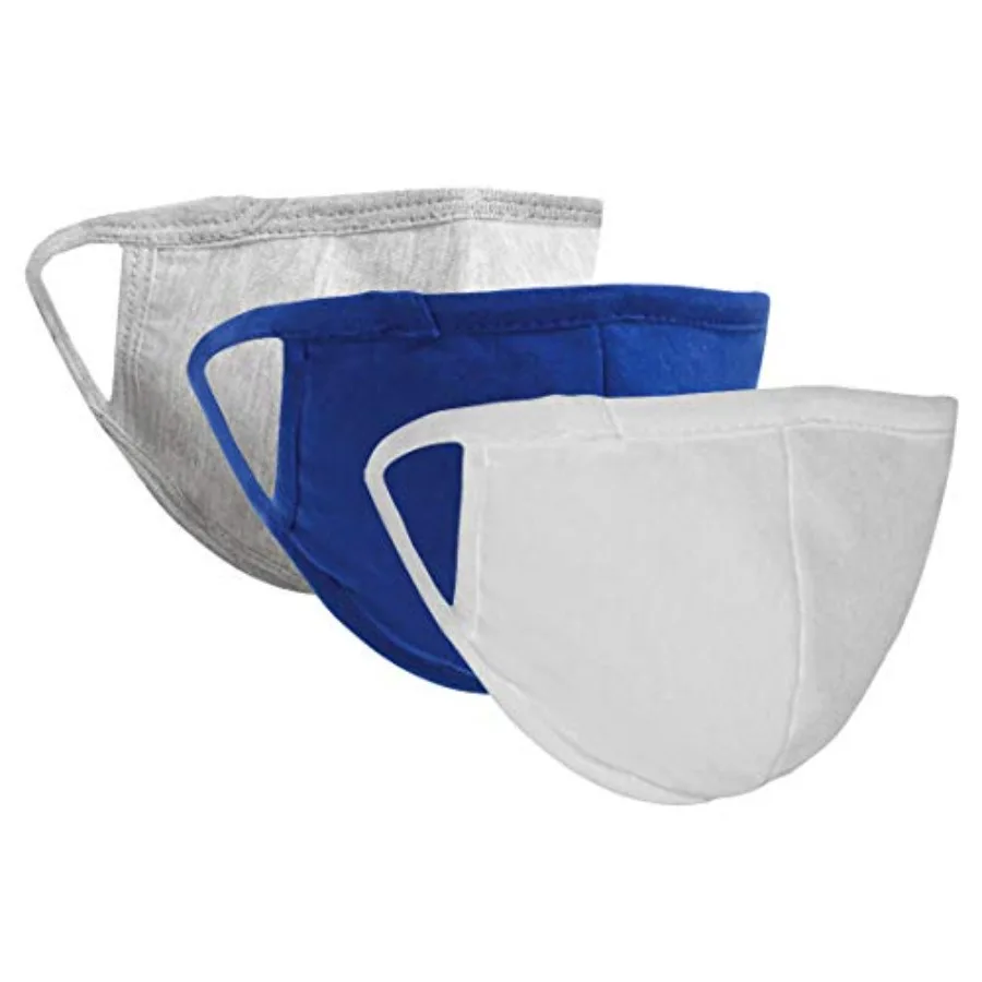 Eurow Reusable Cotton Face Masks, Breathable Triple-Layer Nonwoven Protection, Comfortable Fit with Soft Ear Loops, Washable Fa
Eurow Reusable Cotton Face Masks, Breathable Triple-Layer Nonwoven Protection, Comfortable Fit with Soft Ear Loops, Washable Fa