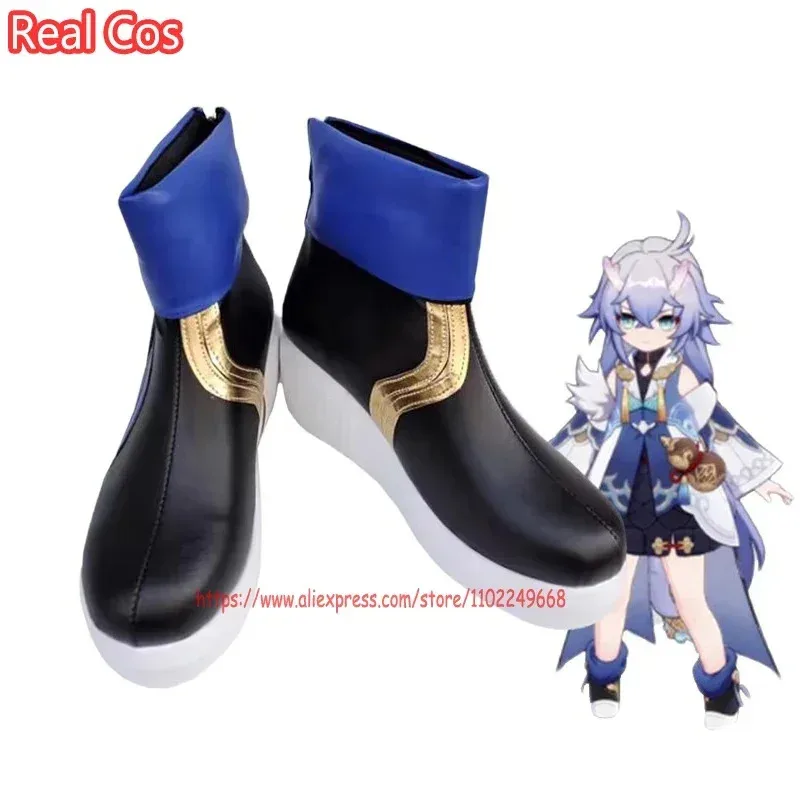RealCos Game Honkai Impact 3 Bailu Обувь для косплея Honkai: Star Rail Реквизит для косплея Сапоги из искусственной кожи Женские ботинки на Хэллоуин Карнавал
RealCos Game Honkai Impact 3 Bailu Обувь для косплея Honkai: Star Rail Реквизит для косплея Сапоги из искусственной кожи Женские ботинки на Хэллоуин Карнавал
