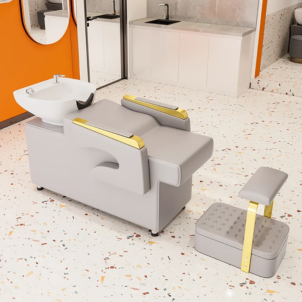Unique Modern Shampoo Bed Massage Fashion Luxury Nordic Shampoo Recliner Ergonomic Simple Cadeira De Barbearia Salon Furniture
Unique Modern Shampoo Bed Massage Fashion Luxury Nordic Shampoo Recliner Ergonomic Simple Cadeira De Barbearia Salon Furniture