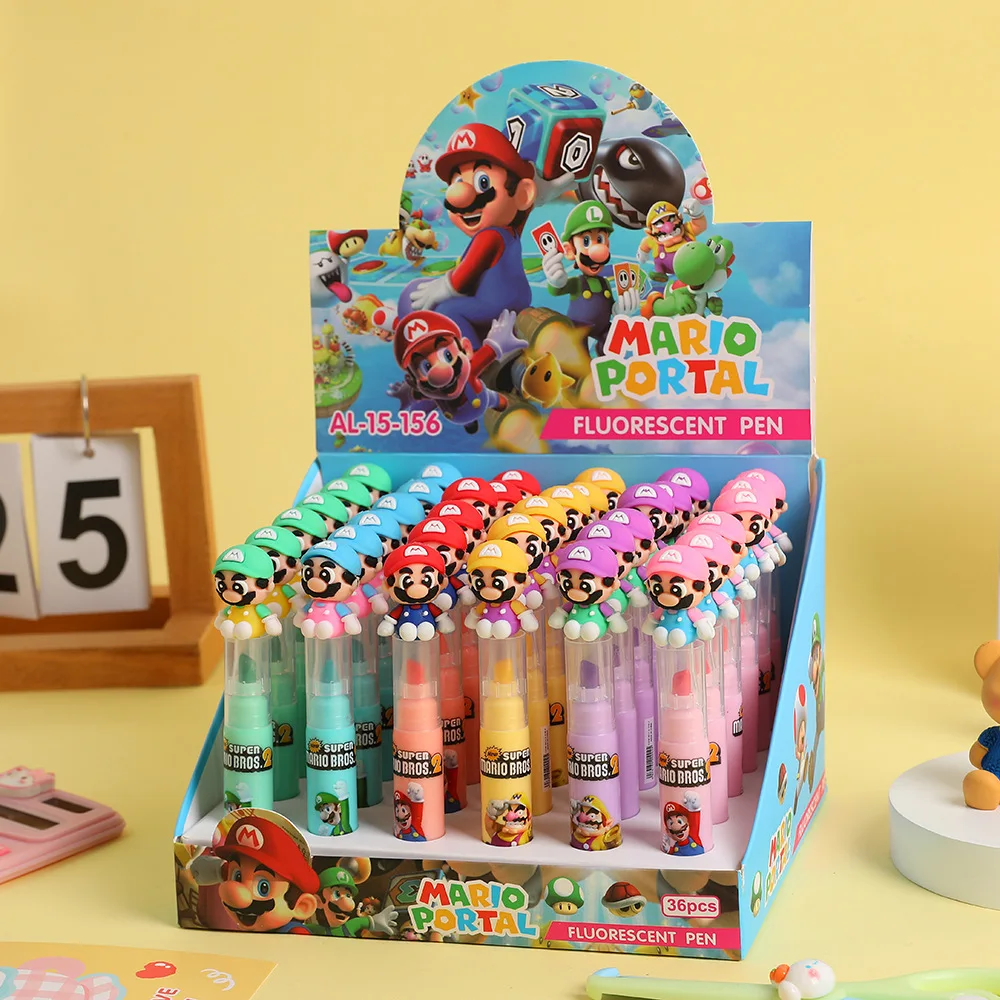 6/36pcs New Cartoon Marias highlighter pen hand account pen marking marking note number pen, stationery learning supplies gifts
6/36pcs New Cartoon Marias highlighter pen hand account pen marking marking note number pen, stationery learning supplies gifts