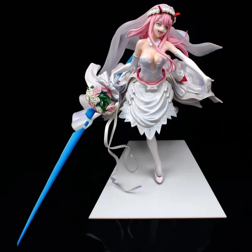 Anime Darling In The Franxx Zero Two Wedding Dress PVC Action Figure Collectible Model Doll Toy 28CM
Anime Darling In The Franxx Zero Two Wedding Dress PVC Action Figure Collectible Model Doll Toy 28CM