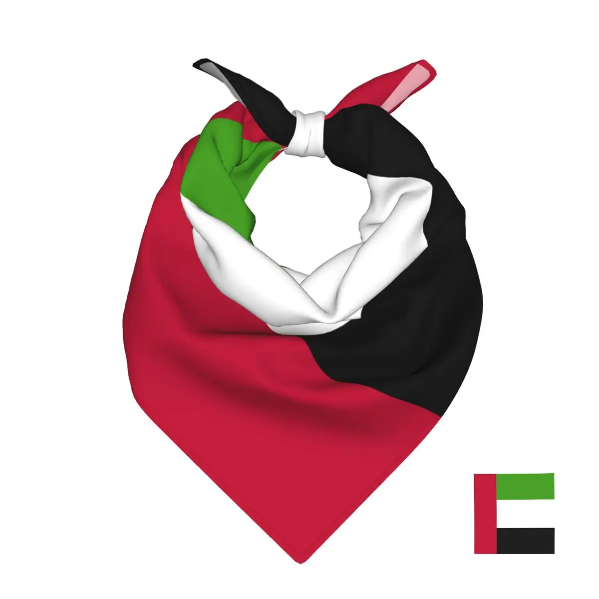 Uae Flag Square Scarf Soft Breathable Daily Kerchief
Uae Flag Square Scarf Soft Breathable Daily Kerchief