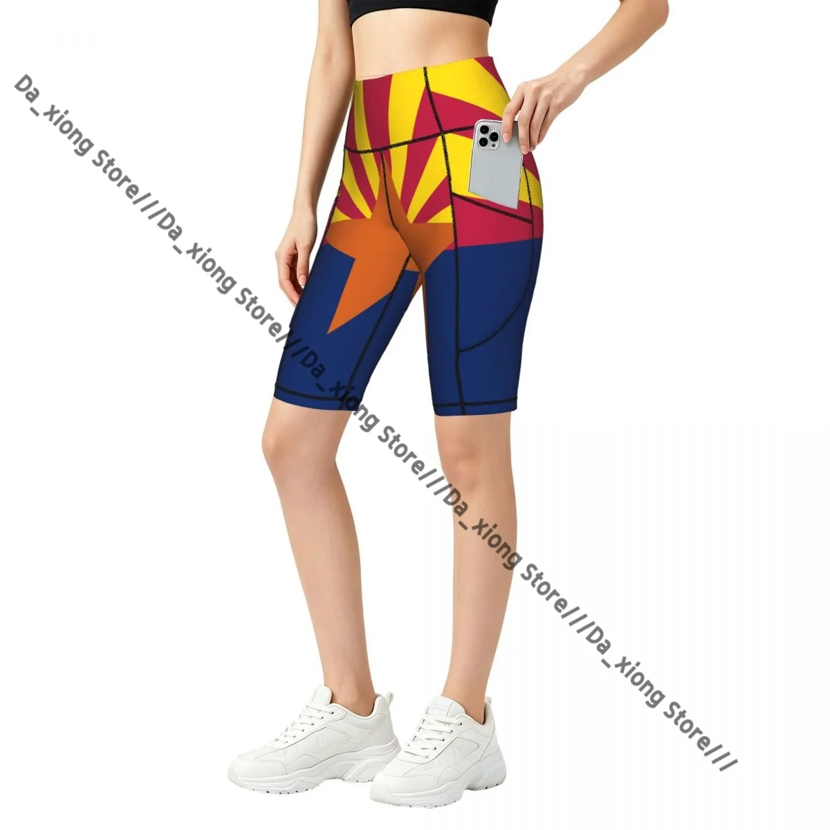 Comfortable Stretchy Yoga Shorts Flag Of Arizona Women Gym Exercise Sports Trousers
Comfortable Stretchy Yoga Shorts Flag Of Arizona Women Gym Exercise Sports Trousers