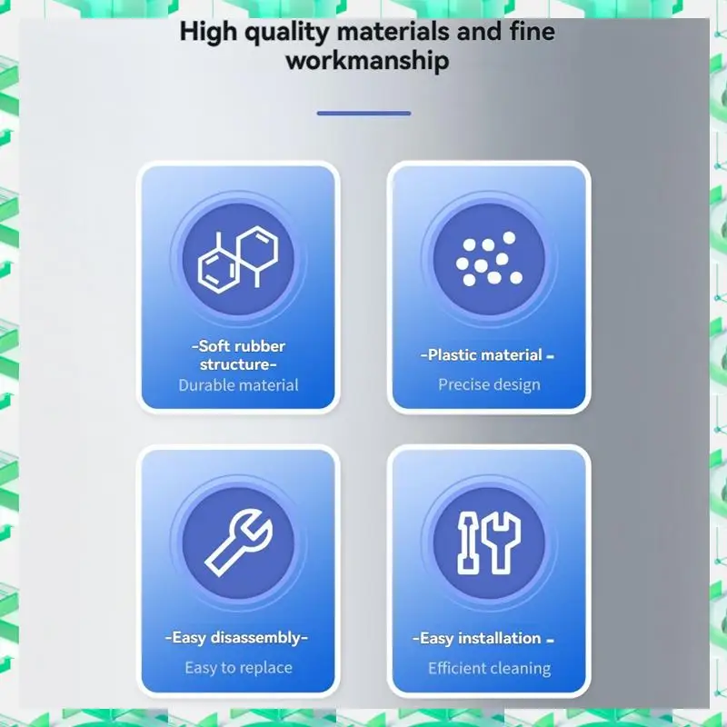 FIZP Main Brush Cover For Ecovacs Deebot T50 Pro Vacuum Cleaner Parts Roller Brush Cover Accessories
FIZP Main Brush Cover For Ecovacs Deebot T50 Pro Vacuum Cleaner Parts Roller Brush Cover Accessories