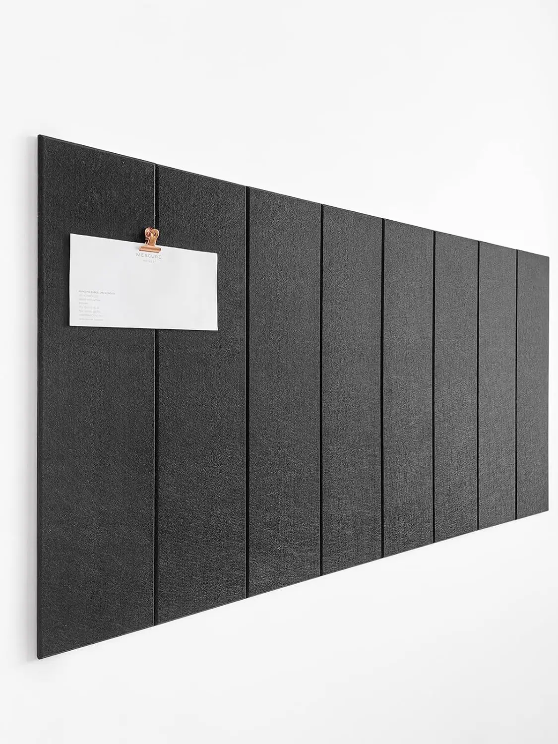 8-Pack Shiplap Felt Wall Tiles, 24x47 Inch Large Bulletin Board Alternative with Removable Adhesive Tabs, Black
8-Pack Shiplap Felt Wall Tiles, 24x47 Inch Large Bulletin Board Alternative with Removable Adhesive Tabs, Black