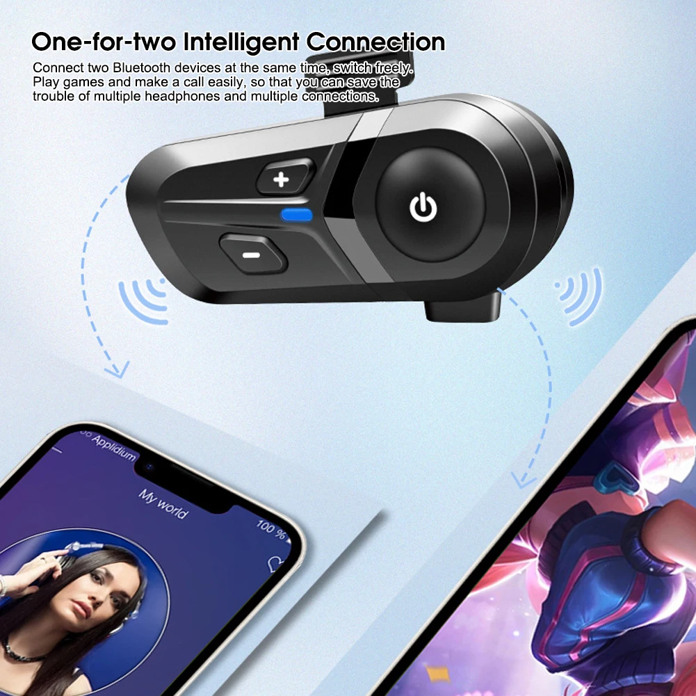New Motorcycle Helmet Headset BT5.3 Wireless Helmet Earphones Hands-free Call with Mic Intercom Headphones Waterproof for Helmet
New Motorcycle Helmet Headset BT5.3 Wireless Helmet Earphones Hands-free Call with Mic Intercom Headphones Waterproof for Helmet