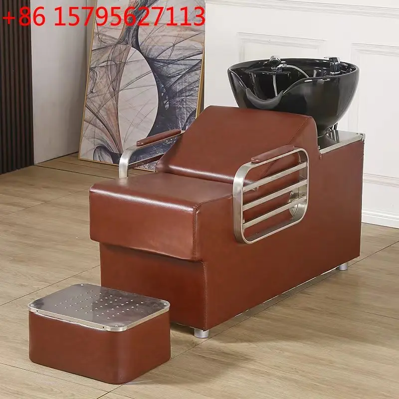 Multi-functional Durable Practical Shampoo Chair with Semi-reclining Waterproof Chair Chaise Salon De Coiffure Salon Furniture
Multi-functional Durable Practical Shampoo Chair with Semi-reclining Waterproof Chair Chaise Salon De Coiffure Salon Furniture