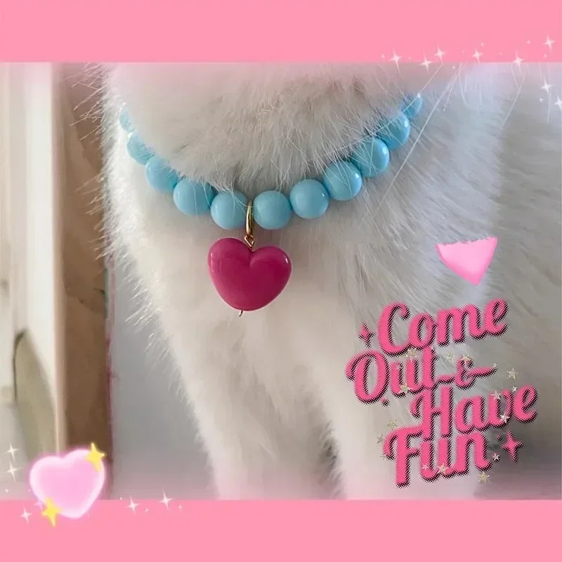 Cute Cat Collar Puppy Accessories Pet Pearl Collar Dog Princess Necklace Cat Jewelry Dog Chain Chihuahua Wedding Jewelry
Cute Cat Collar Puppy Accessories Pet Pearl Collar Dog Princess Necklace Cat Jewelry Dog Chain Chihuahua Wedding Jewelry