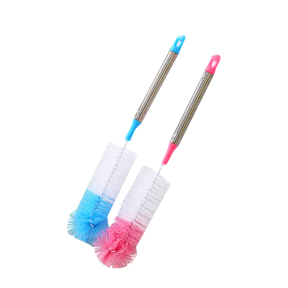 2 Pcs Bottle Brushes Cup with Long Handle Nylon Stiff Fine Flexible Wash Beer Carafes Decanter Stainless
2 Pcs Bottle Brushes Cup with Long Handle Nylon Stiff Fine Flexible Wash Beer Carafes Decanter Stainless