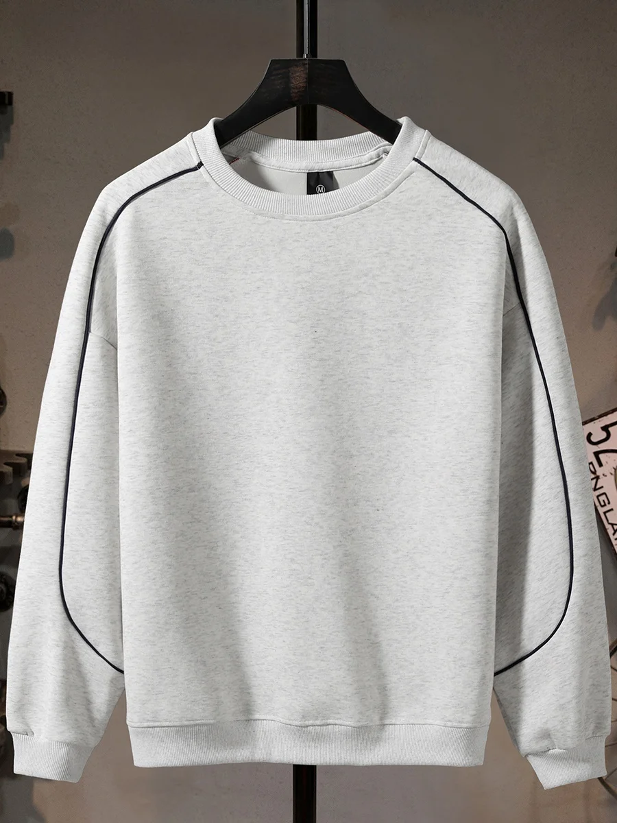 Casual Loose Fit Men's Sweatirt round Ne Heavyweight 300g Sportswear for Youth Students American Trend 2025 New Sle
Casual Loose Fit Men's Sweatirt round Ne Heavyweight 300g Sportswear for Youth Students American Trend 2025 New Sle