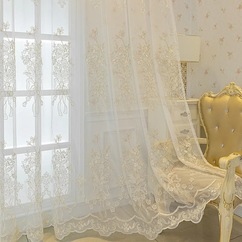 Elegant Intricate Lace Pattern Sheer Curtains for Bedroom Living Room Luxury Jacquard Embroidered Window Drapes for Home Decor
Elegant Intricate Lace Pattern Sheer Curtains for Bedroom Living Room Luxury Jacquard Embroidered Window Drapes for Home Decor
