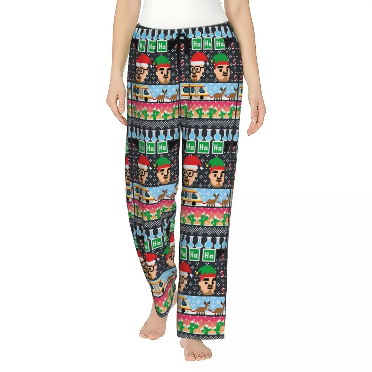 Women Pyjama Pants Breaking Bad Ugly Christmas Style Lounge Pants with Pockets Walter White Pajama Bottoms
Women Pyjama Pants Breaking Bad Ugly Christmas Style Lounge Pants with Pockets Walter White Pajama Bottoms