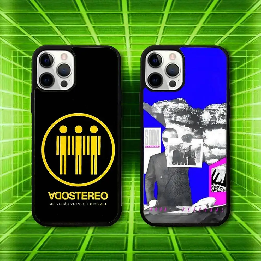 Band S-Soda S-Stereo Phone Case For iPhone 16,15,14,13,12,11,Pro,Max,Plus,Mini,SE4,E Magnetic Magsafe Wireless Charging 
Band S-Soda S-Stereo Phone Case For iPhone 16,15,14,13,12,11,Pro,Max,Plus,Mini,SE4,E Magnetic Magsafe Wireless Charging