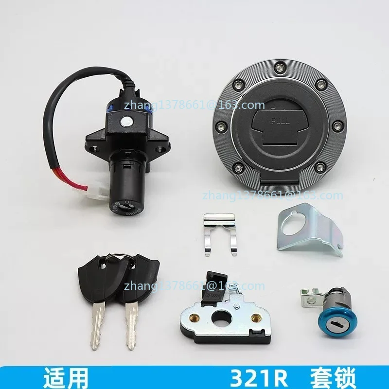 For Everest Kaiyue ZF300GS 321R/RR/RR-S Motorcycle Ignition Switch Fuel Tank Lock
For Everest Kaiyue ZF300GS 321R/RR/RR-S Motorcycle Ignition Switch Fuel Tank Lock