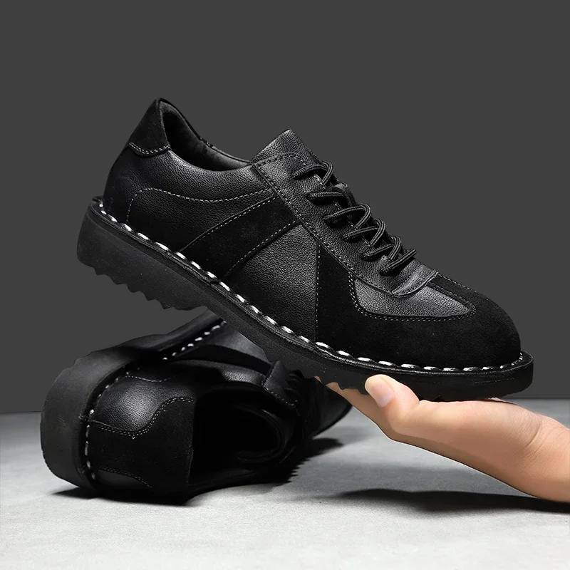 2025Простые универсальные кроссовки для прогулок Tenis Masculino Обувь для скейтборда Распродажа Мужская повседневная обувь Новая деловая кожаная обувь
2025Простые универсальные кроссовки для прогулок Tenis Masculino Обувь для скейтборда Распродажа Мужская повседневная обувь Новая деловая кожаная обувь