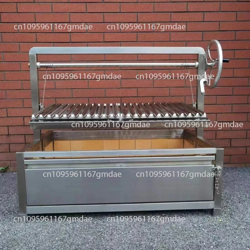 40" Wood Charcoal Grill Adjustable Height Stainless Steel Parrilla Gaucho Asado
40" Wood Charcoal Grill Adjustable Height Stainless Steel Parrilla Gaucho Asado