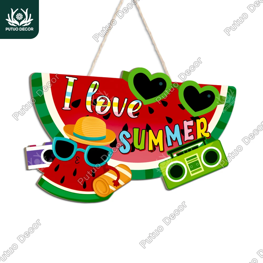 Putuo Decor Watermelon-shaped front door decoration, I Love Summer, Family Beach Cafe Mall, gifts
Putuo Decor Watermelon-shaped front door decoration, I Love Summer, Family Beach Cafe Mall, gifts