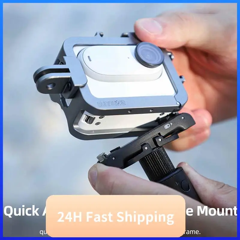 SUNNYLIFE For Insta360 Go 3 Metal Cage Camera Multifunction Extended Bezel Cooling Cold Shoe Case Parts
SUNNYLIFE For Insta360 Go 3 Metal Cage Camera Multifunction Extended Bezel Cooling Cold Shoe Case Parts