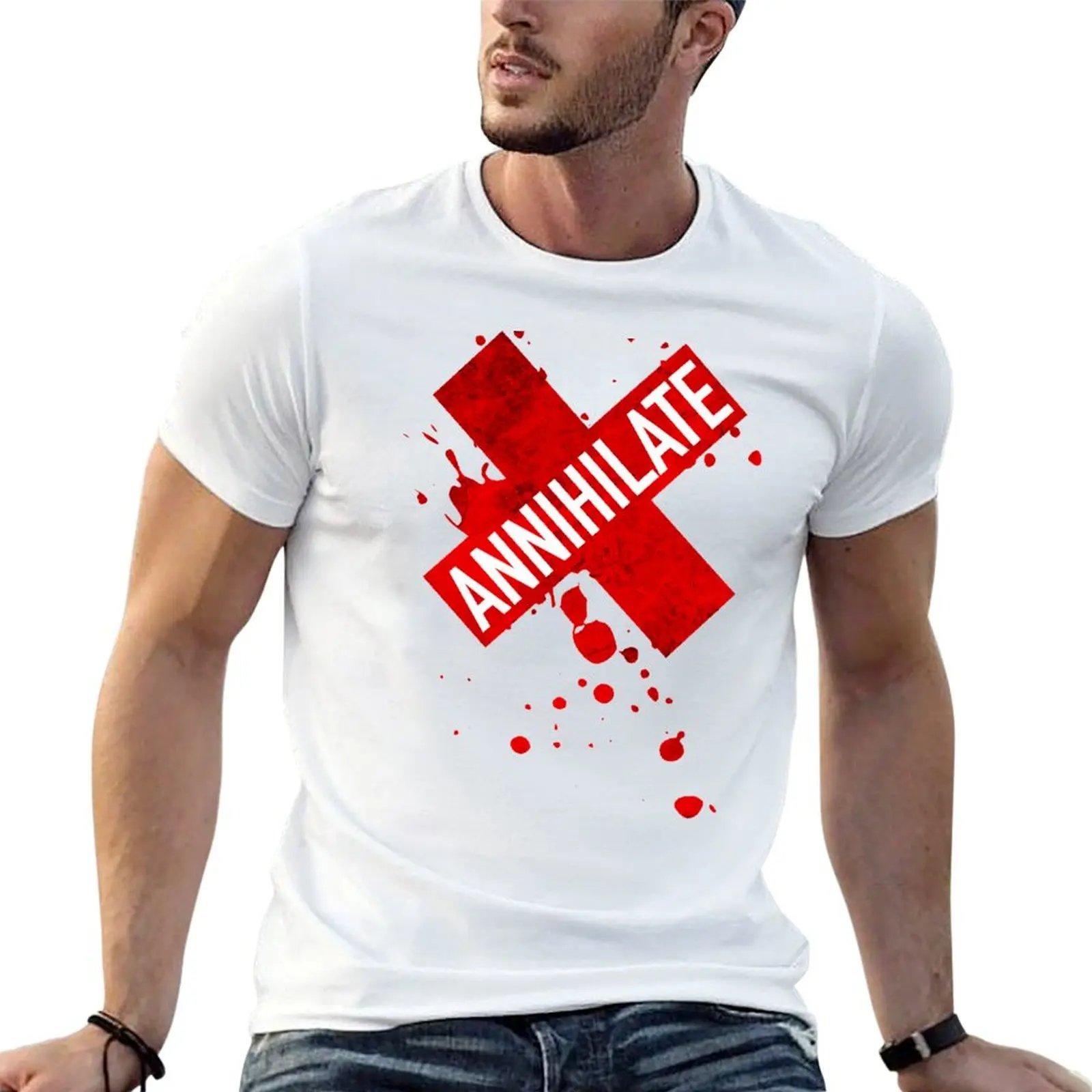 ANNIHILATE T-Shirt essential t shirt t shirts cotton 100% men t shirt cotton 100% T-shirt
ANNIHILATE T-Shirt essential t shirt t shirts cotton 100% men t shirt cotton 100% T-shirt