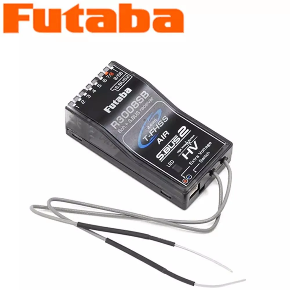 FUTABA R3008SB high-voltage receiver T-FHSS supports feedback compatibility with T18SZ
FUTABA R3008SB high-voltage receiver T-FHSS supports feedback compatibility with T18SZ