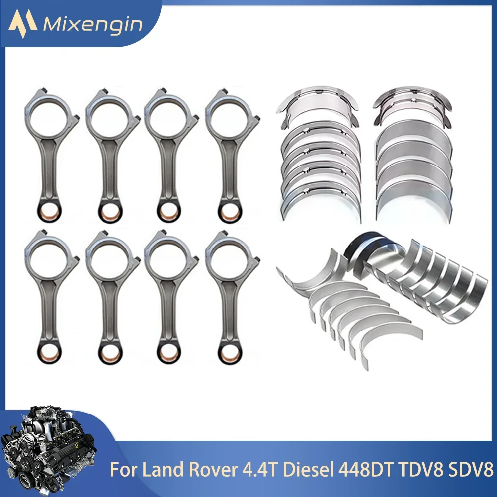 Детали двигателя 448DT, 8 шт., комплект основной и стержневых подшипников шатуна для Land Rover 4.4T V8 Diesel TDV8 SDV8 L322 L405 L494 LR 035361
Детали двигателя 448DT, 8 шт., комплект основной и стержневых подшипников шатуна для Land Rover 4.4T V8 Diesel TDV8 SDV8 L322 L405 L494 LR 035361