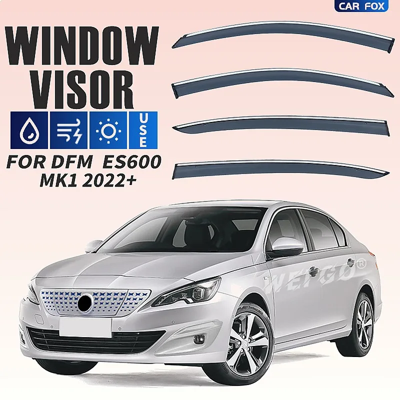 For DongFeng DFM ES600 2022+ Car Window Visor Rain Sun Shade Side Window Deflector Awning Auto Accessories
For DongFeng DFM ES600 2022+ Car Window Visor Rain Sun Shade Side Window Deflector Awning Auto Accessories