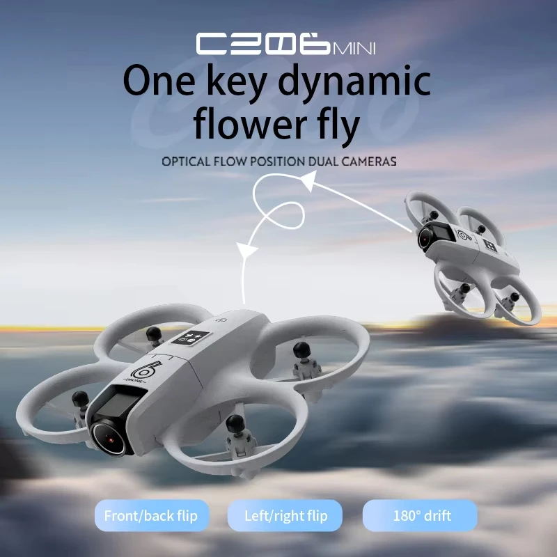 Brand new mini CZ06 cool light drone 4K HD dual camera obstacle avoidance optical flow aerial photography quadcopter toy gift
Brand new mini CZ06 cool light drone 4K HD dual camera obstacle avoidance optical flow aerial photography quadcopter toy gift