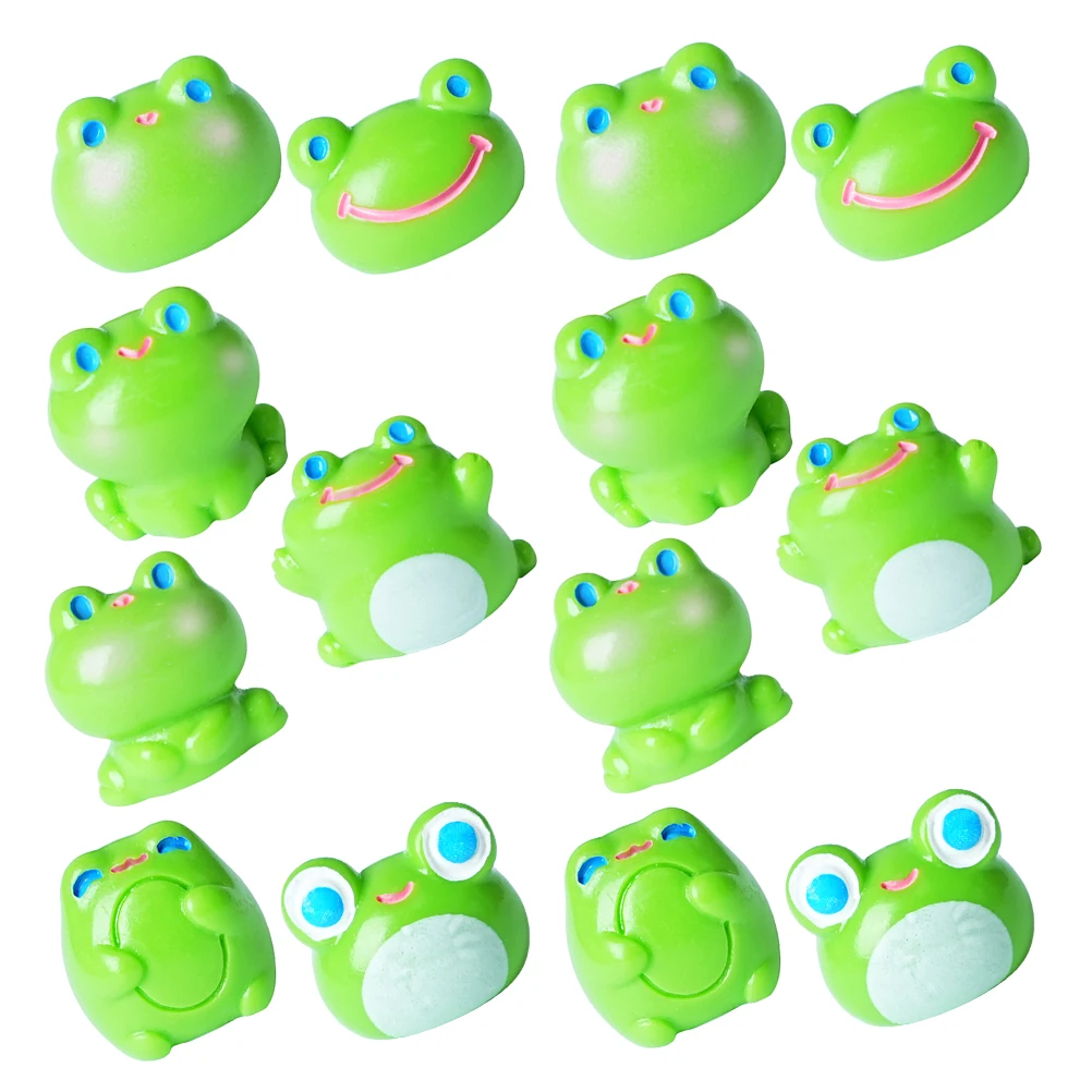 14 Pcs Micro Landscape Frog Resin Models Miniature Garden naments Terrarium Accessories Home Decor Lightweight Statues Versatile
14 Pcs Micro Landscape Frog Resin Models Miniature Garden naments Terrarium Accessories Home Decor Lightweight Statues Versatile