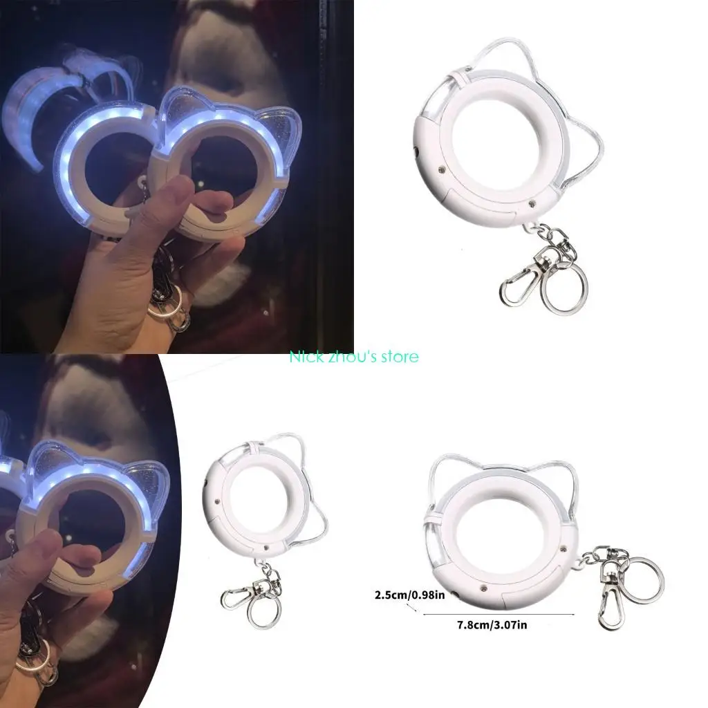 E15E Music Inspired Lightstick Keychain Miniature LED Glowing Pendant for Concerts
E15E Music Inspired Lightstick Keychain Miniature LED Glowing Pendant for Concerts