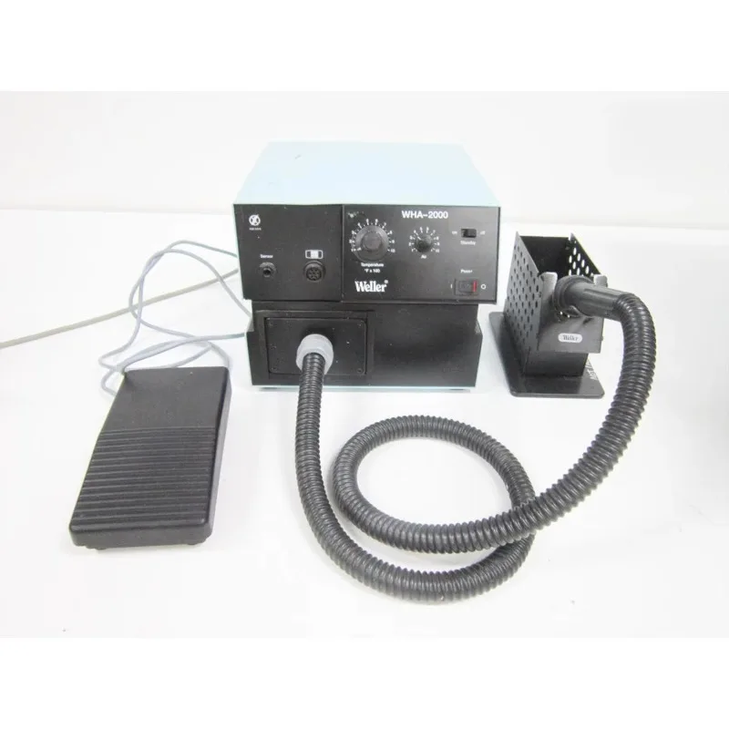 ORIGINAL SUPPLY WELLER WHA-2000 HOT AIR DESOLDERING STATION (WHA 2000&ABOVE)
ORIGINAL SUPPLY WELLER WHA-2000 HOT AIR DESOLDERING STATION (WHA 2000&ABOVE)