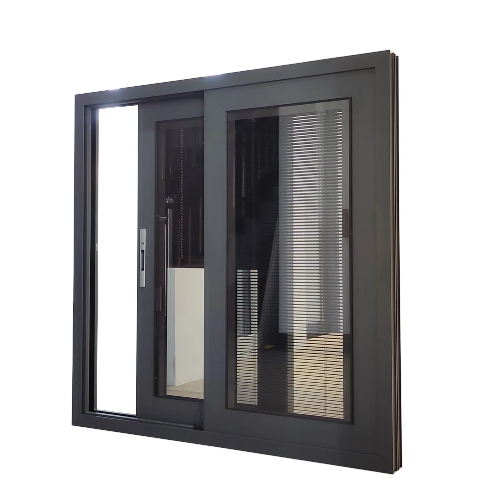 Aluminium Glass Sliding windows with Inserted Blinds Built-in Shutter Privacy Design
Aluminium Glass Sliding windows with Inserted Blinds Built-in Shutter Privacy Design