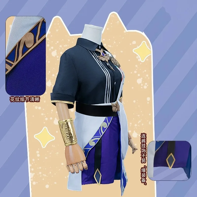 THREAD Honkai: Star Rail Dr Ratio Cosplay Costume Cos Game Anime Party Uniform Hallowen Play Role Clothes Clothing
THREAD Honkai: Star Rail Dr Ratio Cosplay Costume Cos Game Anime Party Uniform Hallowen Play Role Clothes Clothing