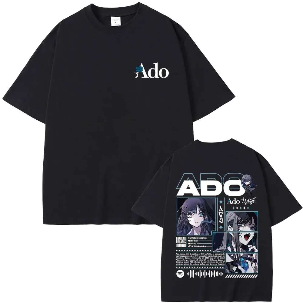 Singer Ado Hibana World Tour 2025 T Shirts Men Women Clothing Fashion Japanese Style T-shirt Unisex Kawaii Cute Cartoon T-shirts
Singer Ado Hibana World Tour 2025 T Shirts Men Women Clothing Fashion Japanese Style T-shirt Unisex Kawaii Cute Cartoon T-shirts