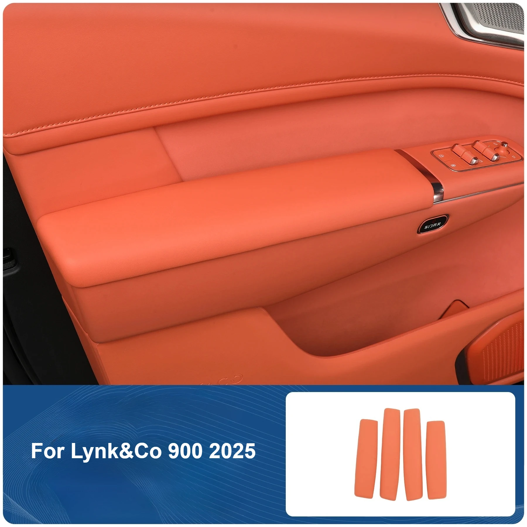 Крышка панели дверной ручки автомобиля, АБС-кожа, защита от царапин, защита подлокотника двери для Lynk & Co 900 2025 2026, аксессуары
Крышка панели дверной ручки автомобиля, АБС-кожа, защита от царапин, защита подлокотника двери для Lynk & Co 900 2025 2026, аксессуары