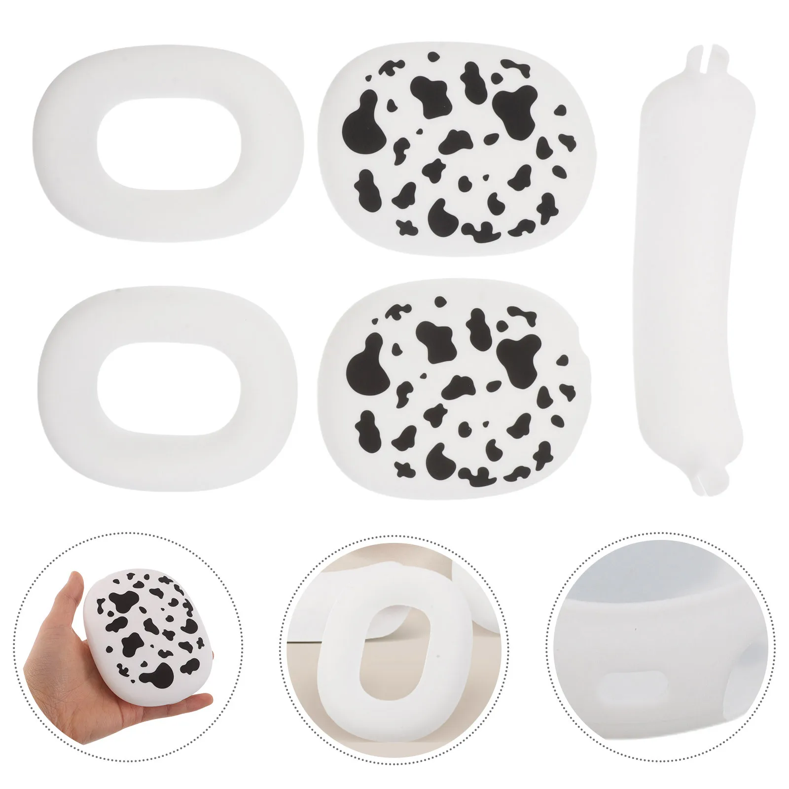 1 Set Tpu Headphone Cover For 1/2 Over Ear Dustproof Shockproof Scratch Resistant Protective Case Glitter Ear Cup
1 Set Tpu Headphone Cover For 1/2 Over Ear Dustproof Shockproof Scratch Resistant Protective Case Glitter Ear Cup