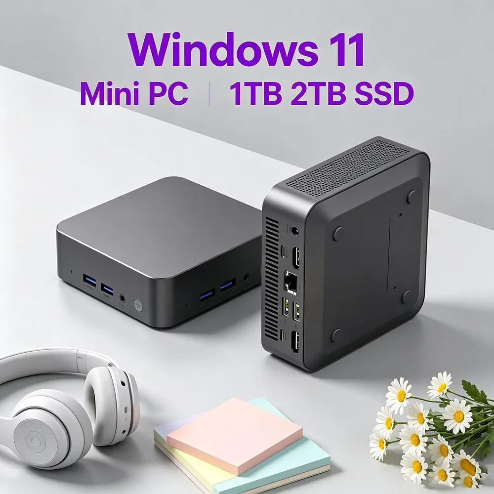 Ultimate Core I3 6100 Windows 11 Pro Mini PC 32GB RAM 1TB/2TB SSD WiFi6 BT5.2 4K HD Office Gaming PC 3 Years Warranty
Ultimate Core I3 6100 Windows 11 Pro Mini PC 32GB RAM 1TB/2TB SSD WiFi6 BT5.2 4K HD Office Gaming PC 3 Years Warranty