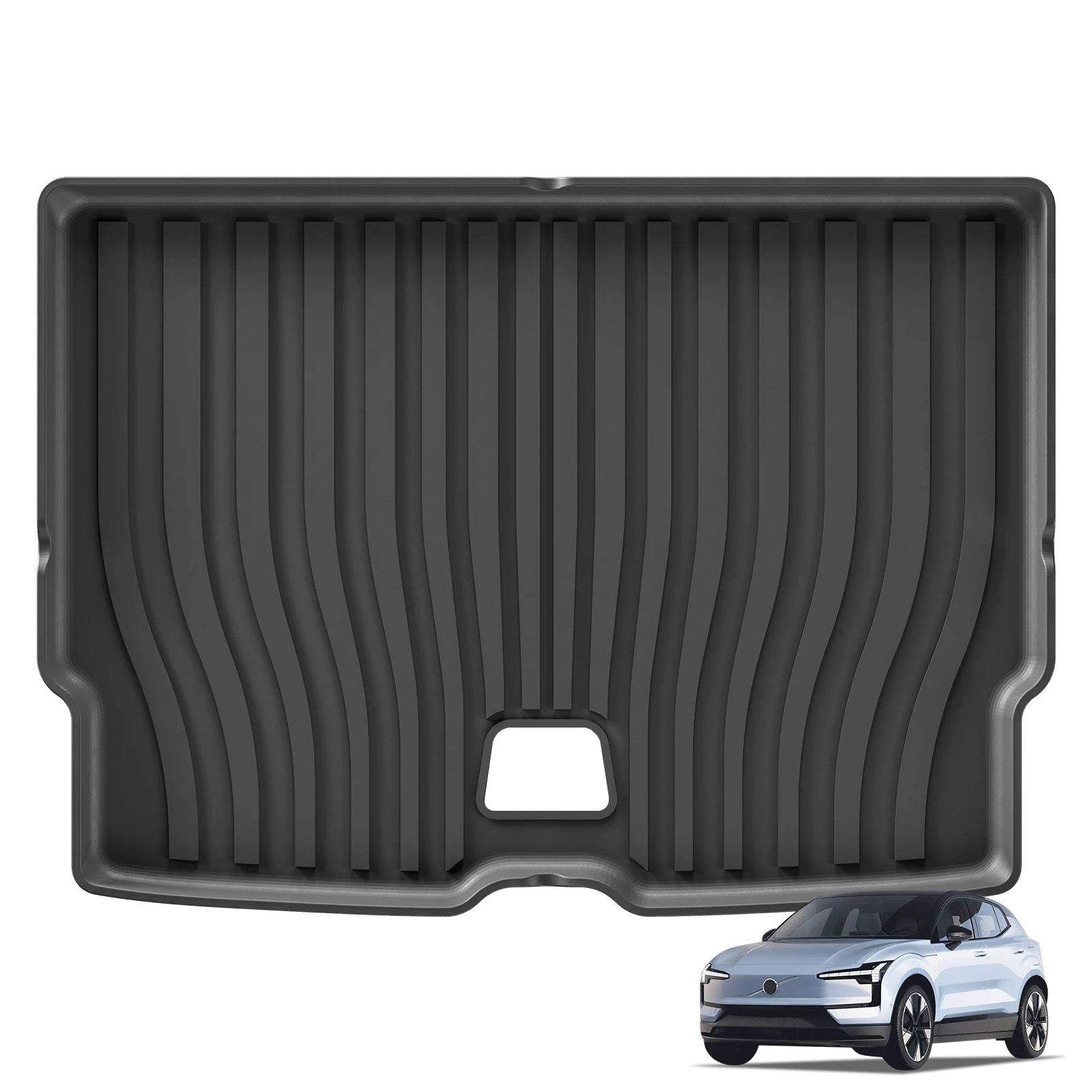 Car Trunk Pad for Volvo EX30 2024 2025 Cargo Liner Trunk Pad TPE 3D Waterproof Odorless Tray BLACK
Car Trunk Pad for Volvo EX30 2024 2025 Cargo Liner Trunk Pad TPE 3D Waterproof Odorless Tray BLACK