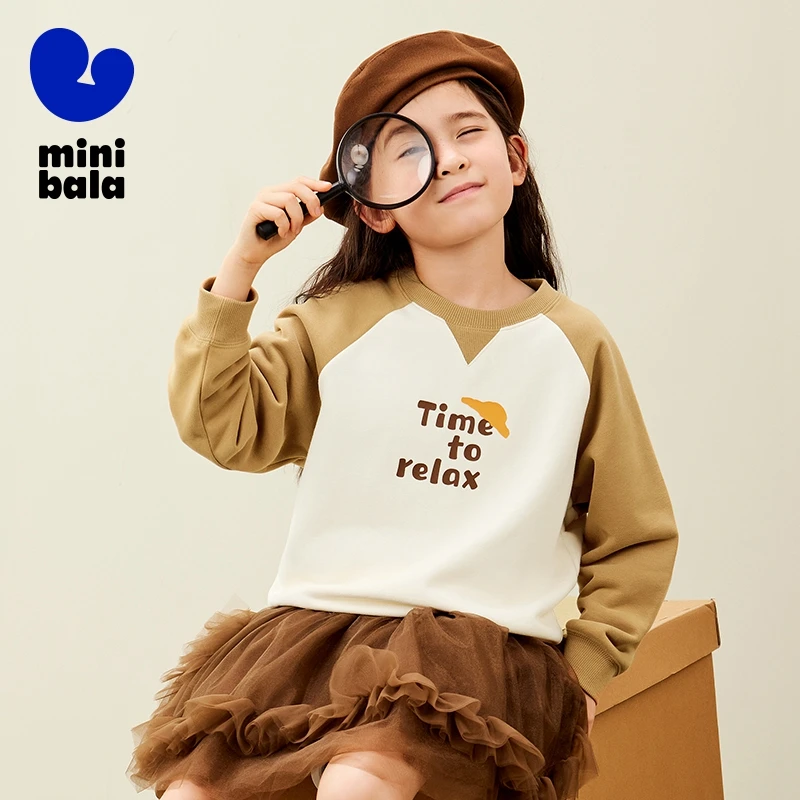 Mini Bala Long Sleeve Sweatshirt Kids Autumn Soft and Elastic Comfortable Pullover for Family of Three
Mini Bala Long Sleeve Sweatshirt Kids Autumn Soft and Elastic Comfortable Pullover for Family of Three